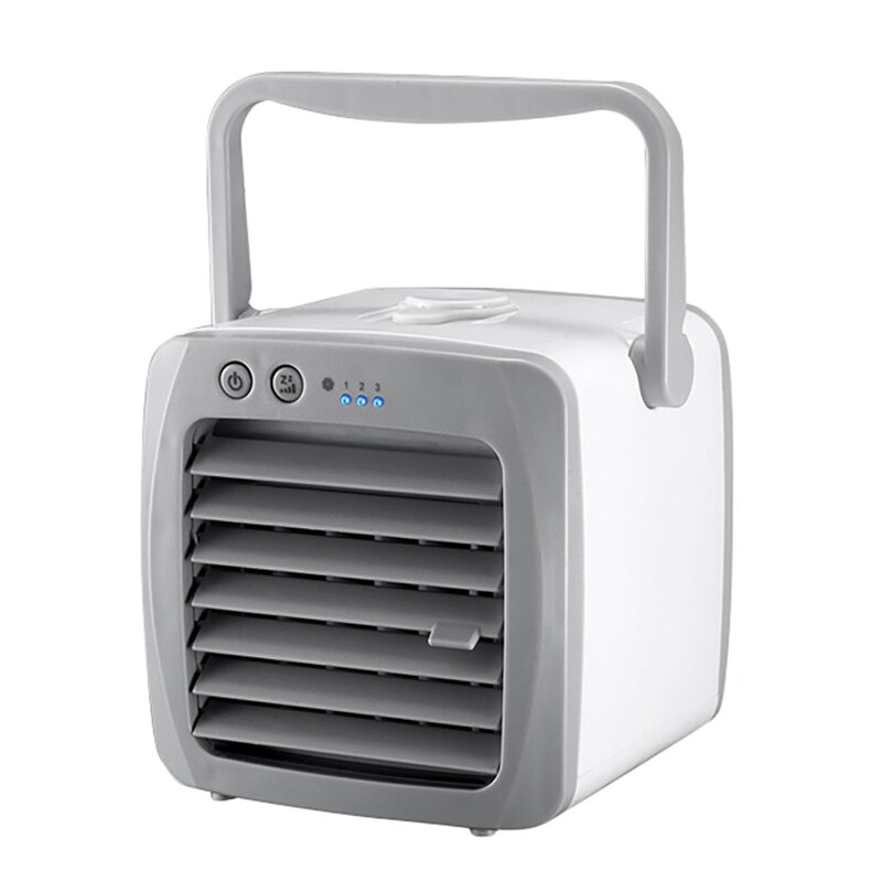 Ventilatore Portatile Condizionatore Personale 5 Velocit&agrave;, Ricaricabile, Con Raffreddamento A Ghiaccio
