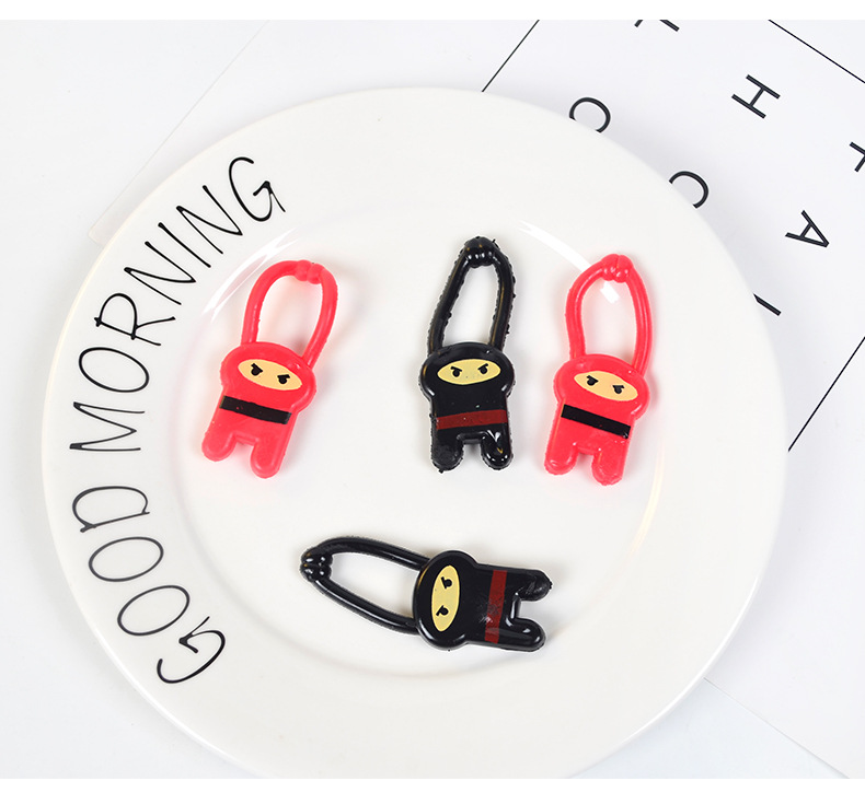 5/10/20 pz novità mano Catapulted pareti scherzo giocattoli dito elastico volare risata appiccicoso cartone animato Serie giocattoli Non tossico ZLL