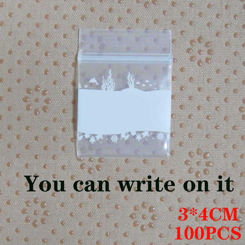 100Pcs Mini Zip lock Bags Cheaper Small Plastic Zipper Bag Ziplock Bag Plastic Packaging Bags Ziplock Pill Packaging Pouches: Light Grey