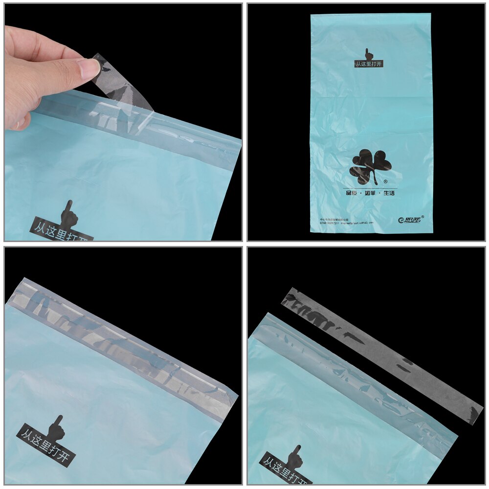 Car Organizer Disposable Auto Seat Back Hanging Trash Bin Self-adhesive Car Garbage Bag 50 pieces/Pack Storage Bag 38*18cm