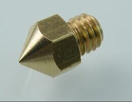 3d printeraccessoires extrusiekop makerbot  mk8 messing spuitmonden