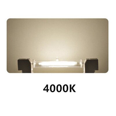 R7S Dimmbare COB LED Lampe Birne Glas Rohr für Ersetzen Halogen Licht Spot Licht 78mm 118mm AC110V 230V 6W 10W Energiesparende: Natural White / 10pcs-10W-118mm-220V