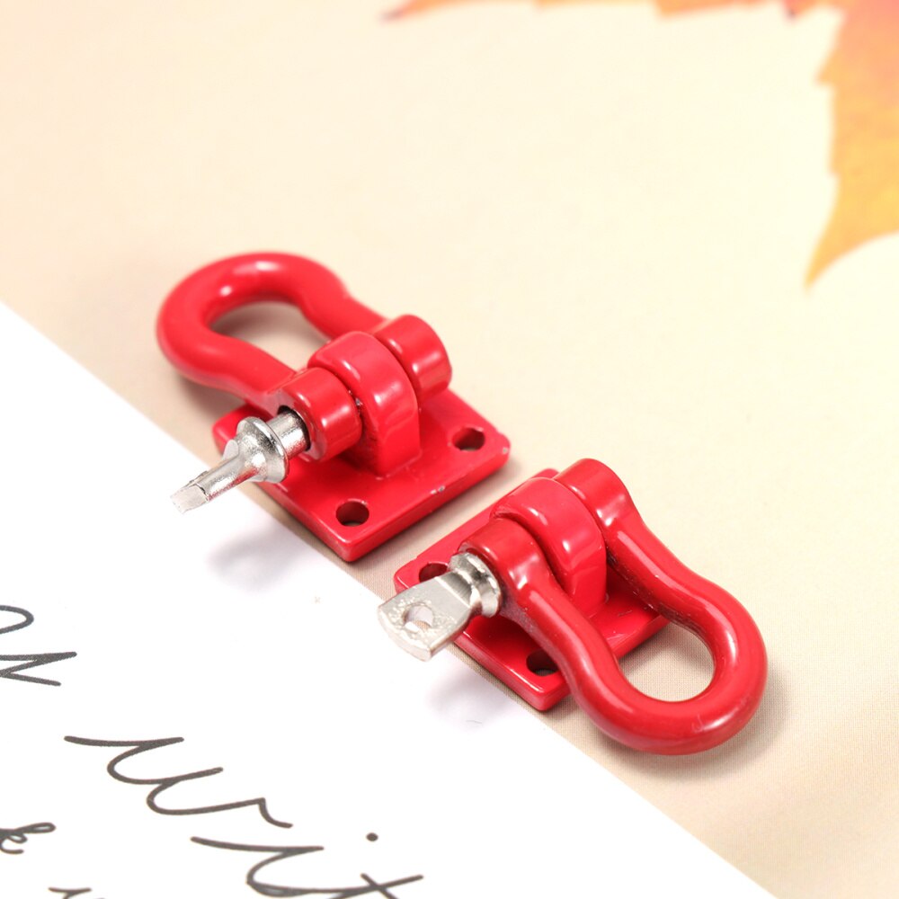 2Pc Multi-functional Portative Foldable Auto Front Bar Tow Hook Model Climbing Camping Claws