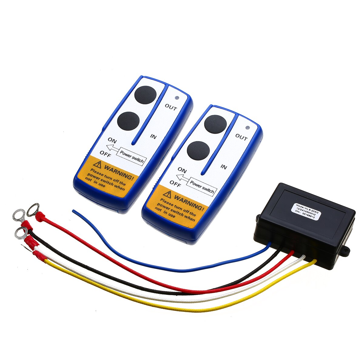 Autostyling 12v 50ft lier draadloze afstandsbediening schakelaar handset kit voor atv suv utv