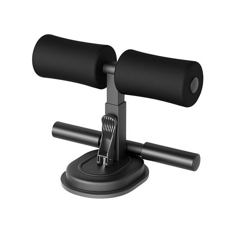 Assis barre Assistant de plancher Support d'exercice rembourré soutien de la cheville assis-Up formateur équipement d'entraînement pour la salle de sport à domicile Fitness voyage équipement: Ivoire