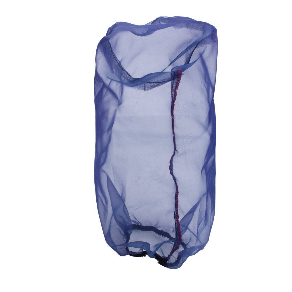 Filtro de entrada de aire de coche de 24cm de largo, cubierta protectora a prueba de aceite y polvo para filtro cilíndrico de entrada de aire de alto flujo, RS-OFI048: Azul