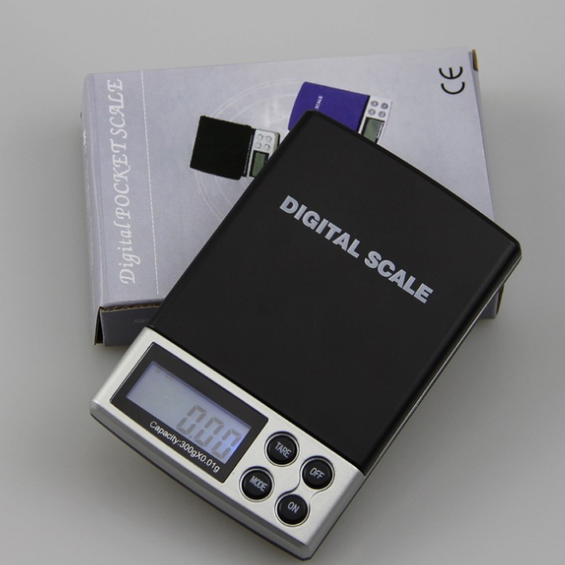 Mini Portable Jewelry Scale LCD Electronic Pocket Digital Sacle Diamond Weighing Gram Weight Sacles 0.01g Precision