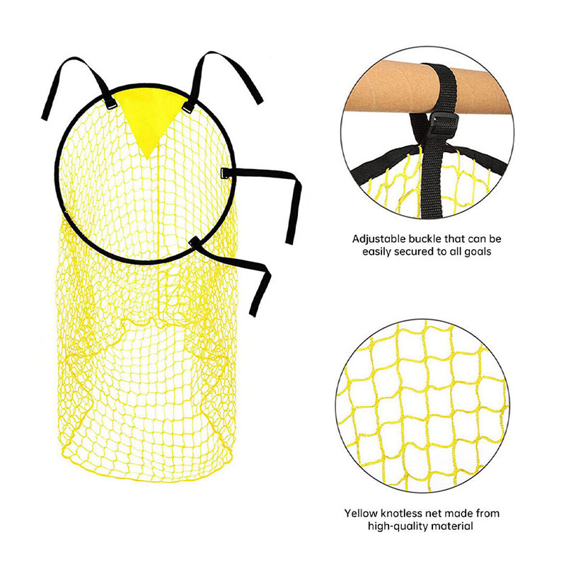 Red de Entrenamiento de fútbol, bolsa de red de entrenamiento para práctica de fútbol, correas ajustables, portería de fútbol plegable, red objetivo, deportes de fútbol