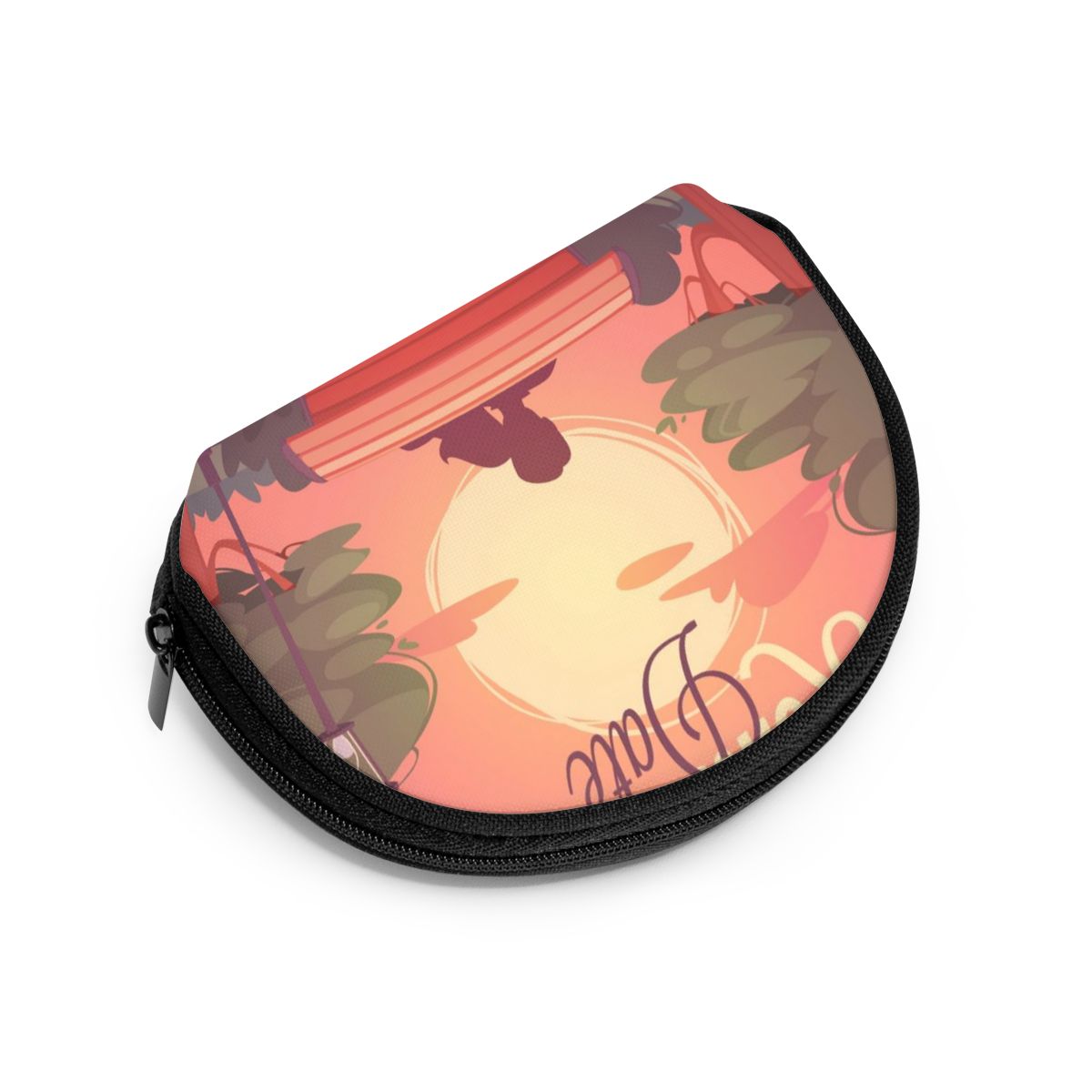 Damesportemonnee kort dames portemonnee portemonnee voor dames kaarthouder kleine dames portemonnee vrouwelijk romantische date print