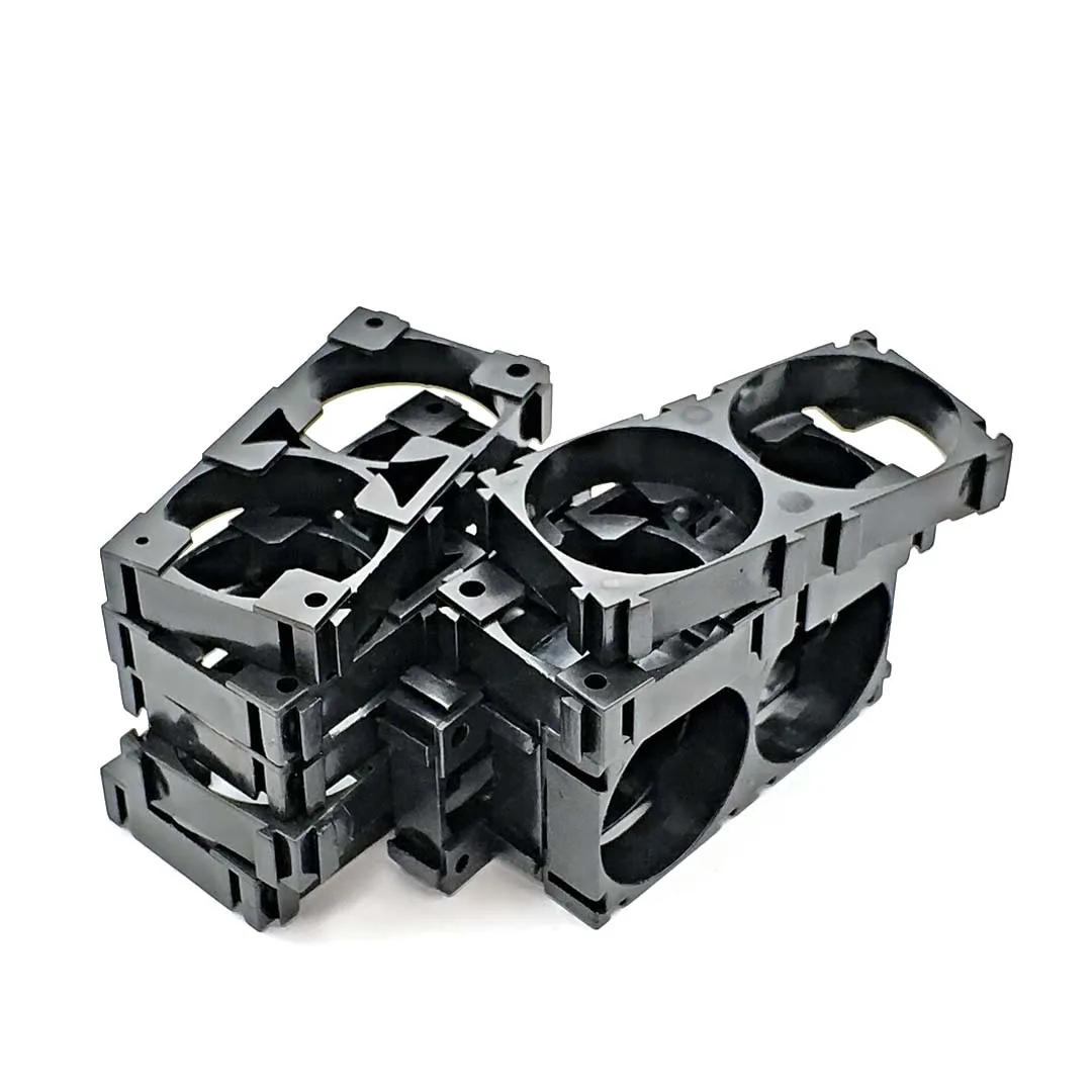 26650 Battery Holder 2P and 3P Bracket Cylindrical Cell Holder for 26650 Li-ion Battery Pack Hole Diameter 26.3mm