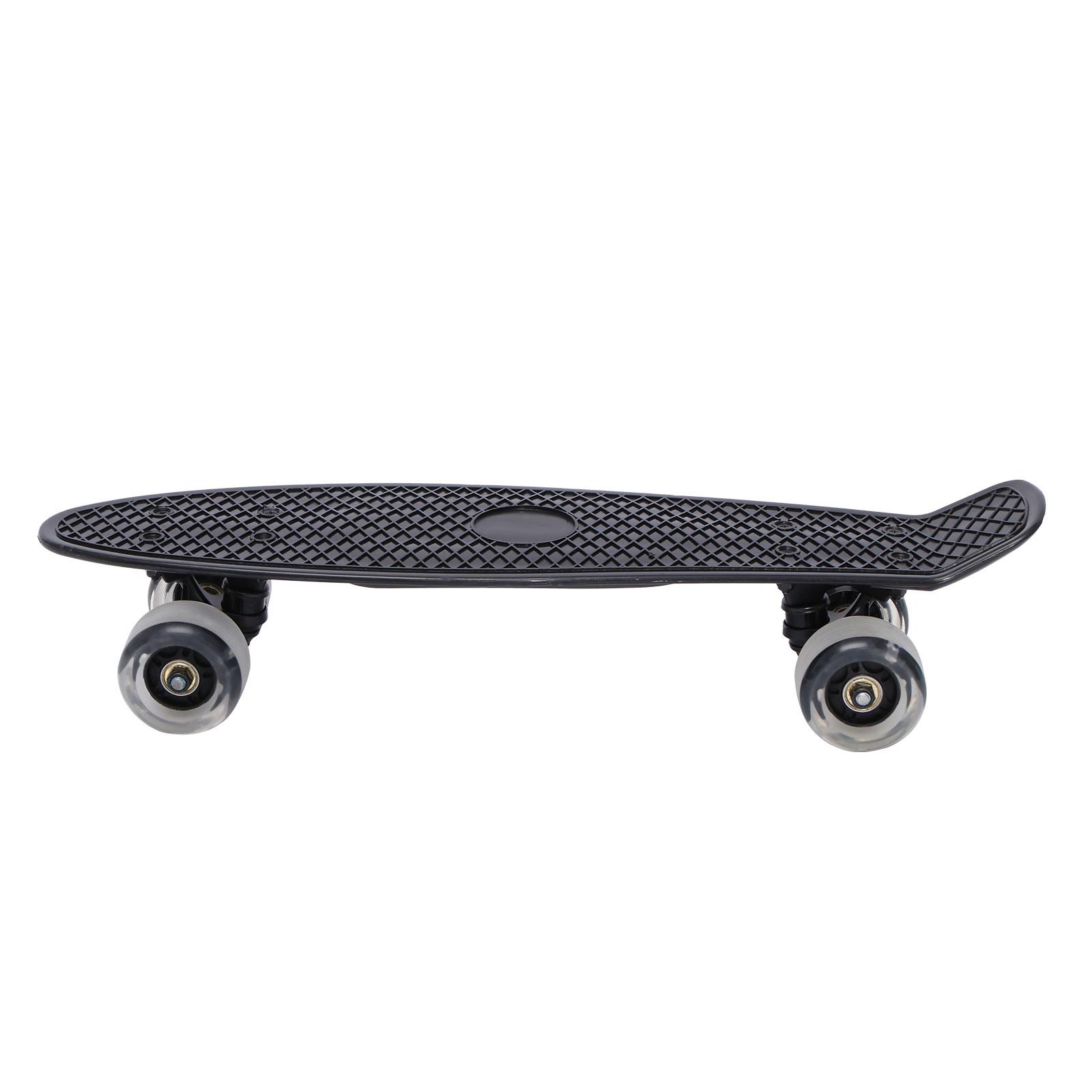 Skateboard Double Rocker Board Maple 4 Wheels Teenager Adult Figure Skating Street 3 Colors Double Up Board Colors Frosted: Black flashing wheel