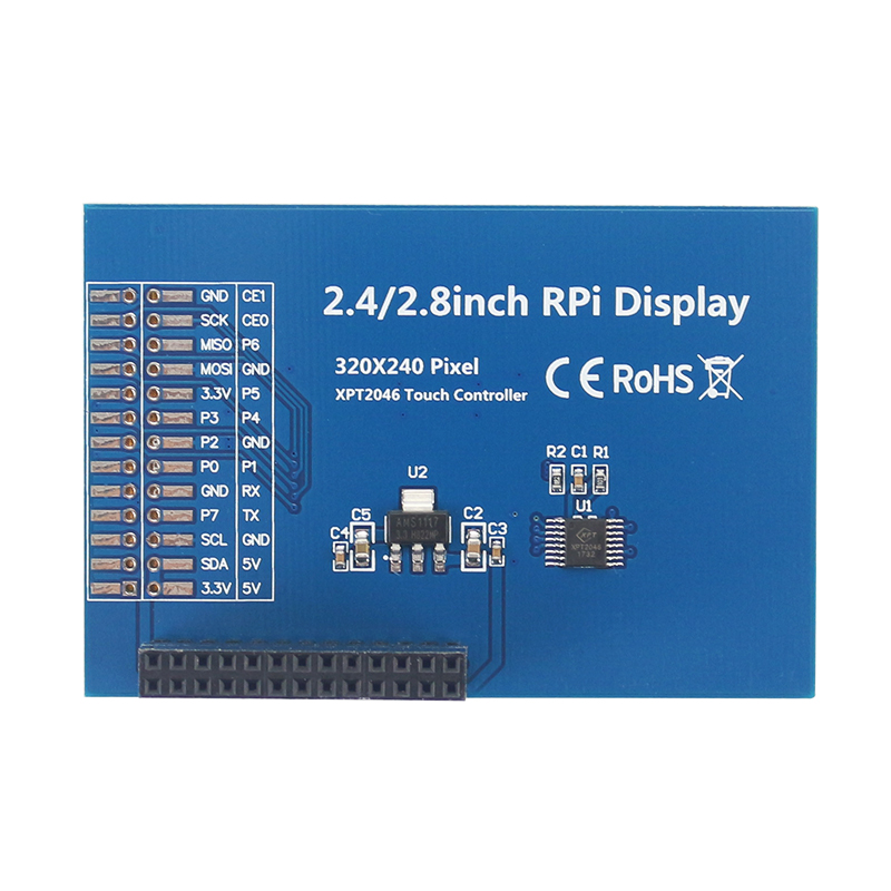 Raspberry Pi 4B/3B+/3B 2.8 inch 2.4 inch Touchscreen 320*240 LCD TFT SPI Display for All Version Raspberry Pi with Touch Pen