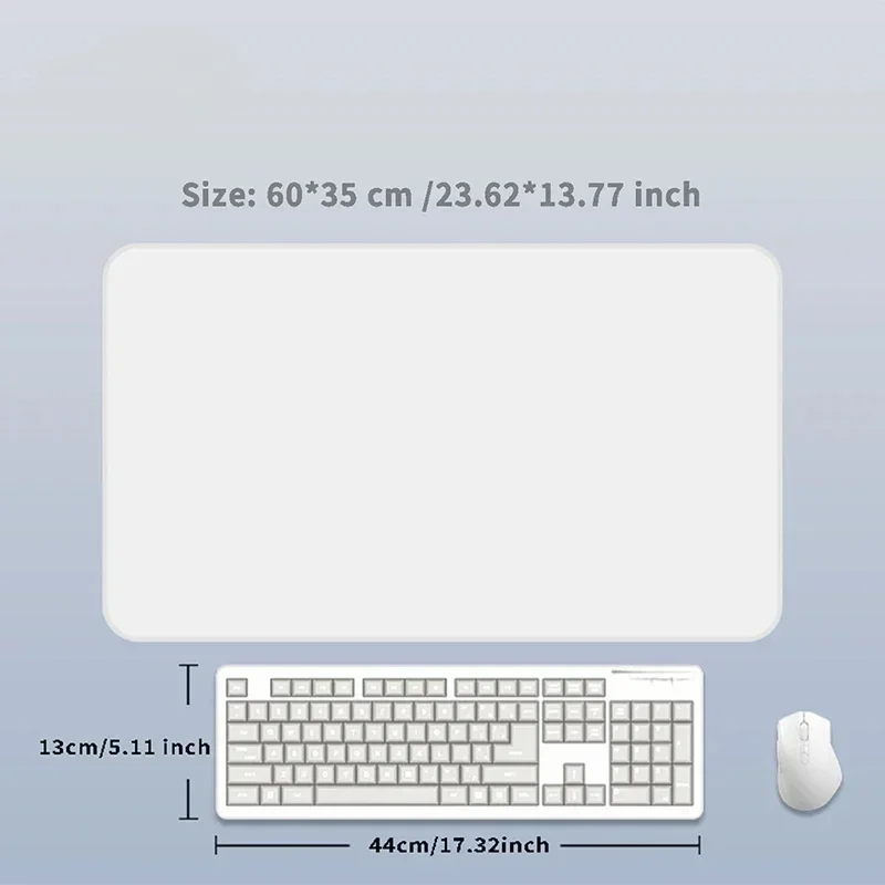 DIY high-definition custom picture mouse pad large desk mat keyboard accessories suitable for home office non-slip washable: BROWN