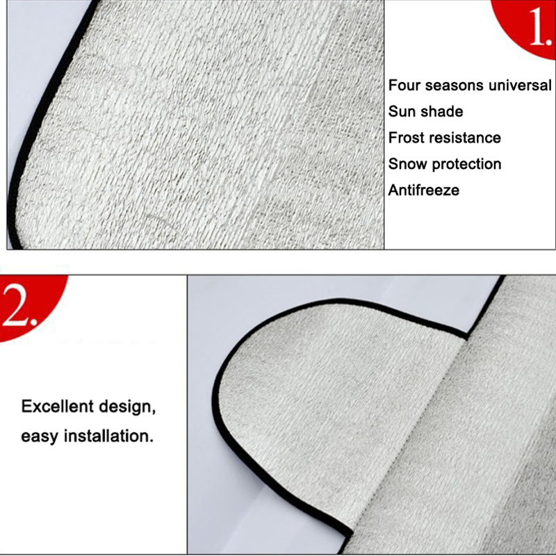 Auto Voorruit Cover Anti Sneeuw Vorst Ijs Voorruit Stofbeschermer Warmte Zonnescherm Ijs Grote Sneeuw Stofbeschermer Auto Hoezen