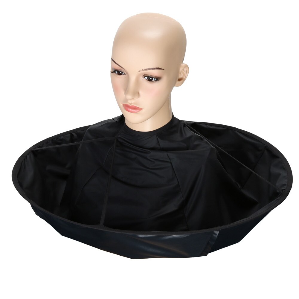 DIY Haar Schneiden Mantel Regenschirm Haarschnitt Kap Haar Barbier Kleid Schürze Tuch Wasserdichte Farbstoff Salon wickeln Schützen Friseur Werkzeuge