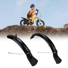 Garde-boue pliable pour roues de vélo 16 pouces, ailes de vtt, garde-boue avant et arrière, équipement d&#39;équitation, accessoire