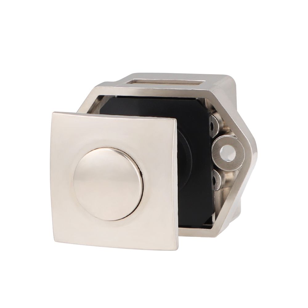Drawer Lock Furniture Hardware Zinc Alloy Cabinet Lock Cabinet Door Catch Push Button Latch Car Push Lock: 3