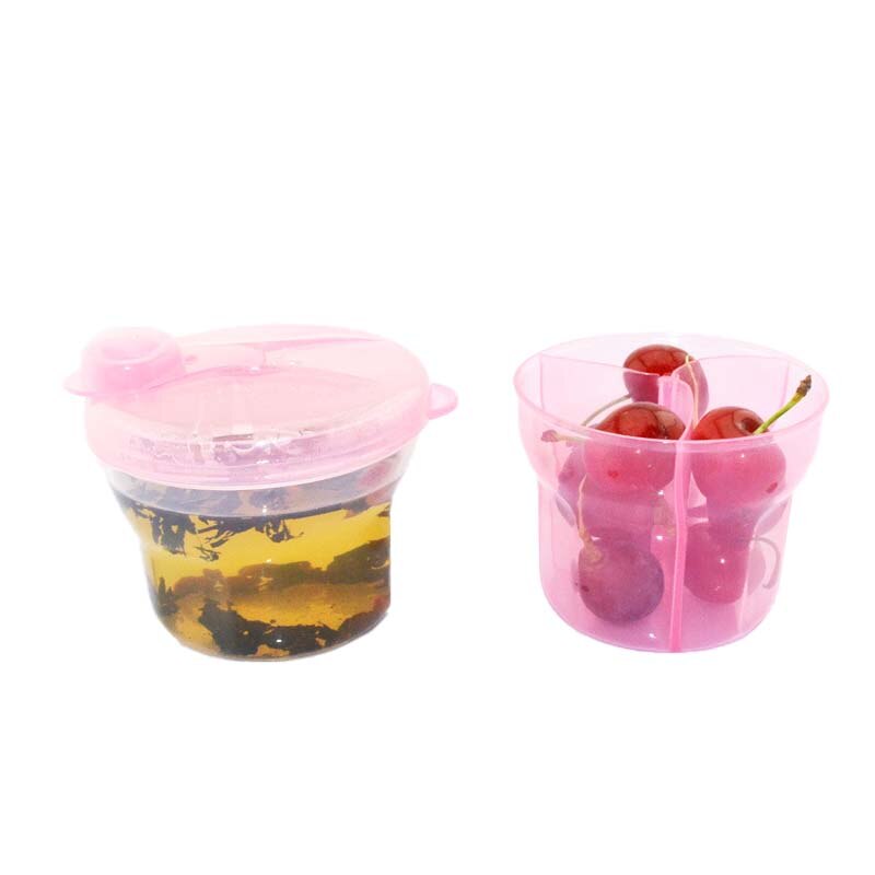 Portable Milk Powder Formula Dispenser Multi-function Three-layer Layered Milk Powder Grid Container Infant Care Travel Bottle