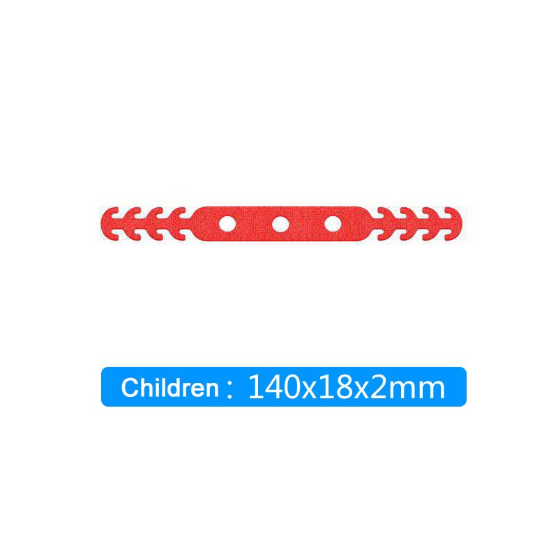 Ajusteur de crochet de masque facial modèles pour enfants ceinture en cuir masque sangle d'extension de bande d'oreille boucle de masque facial réglable montée sur la tête: Enfants rouges