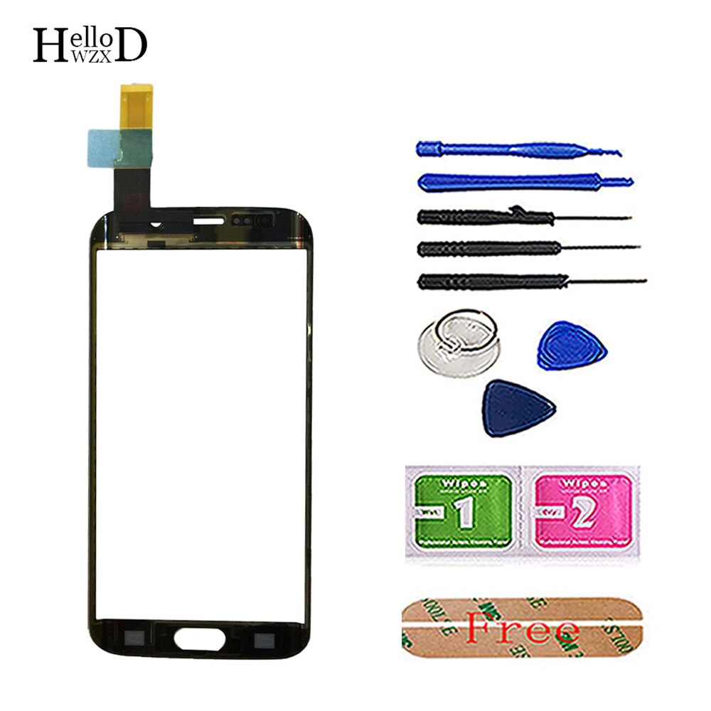 5.1&#39;&#39; Mobile Touch Screen For Samsung Galaxy S6 Edge G925 G9250 G925F Touch Screen Sensor Digitizer Glass Front Panel Tools Glue