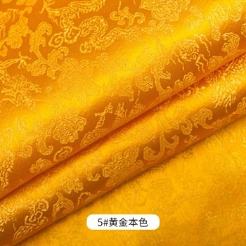 Chinese Stijl Satijn Jacquard Brokaat Stof Voor Naaien Sofa Cover En Diy Cheongsam En Traditionele Chinese Pak TJ0246: 5