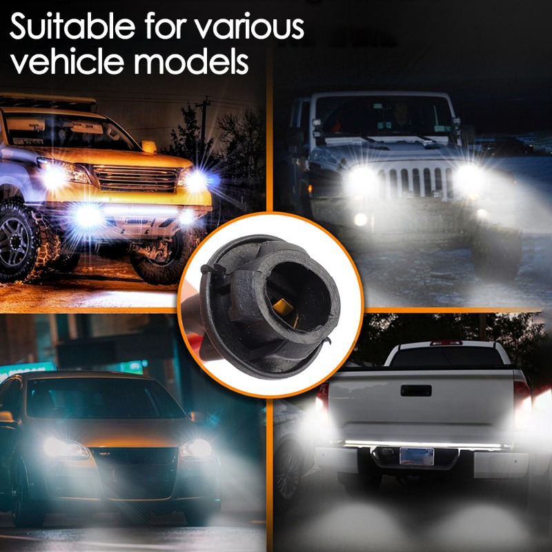 T10 W5W Car Wedge Light Bulb Socket Connector Holder Extension LED Lamp Bulb Base Holder Socket Wedge Base Light Bulb Plug