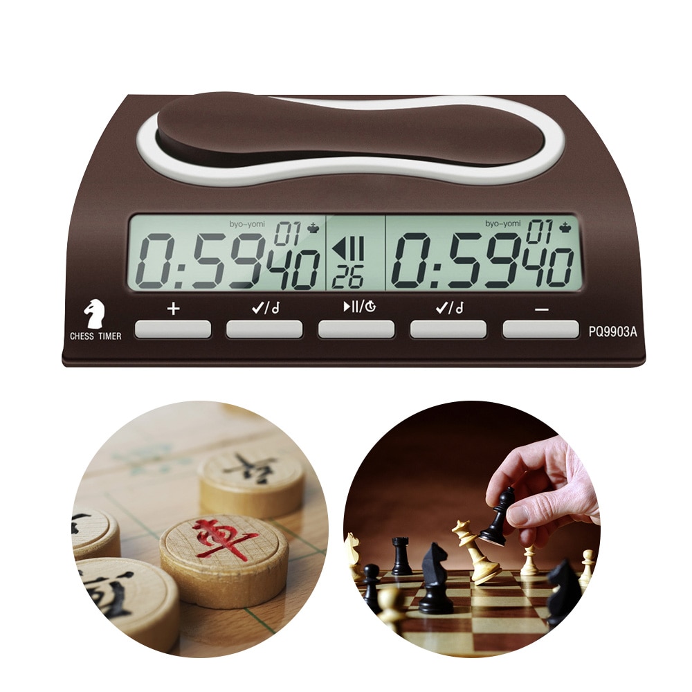 Chess Clock Multifunction Digital Alarm Timer Clock For Home Office Outdoor School Board Game Bonus Competition