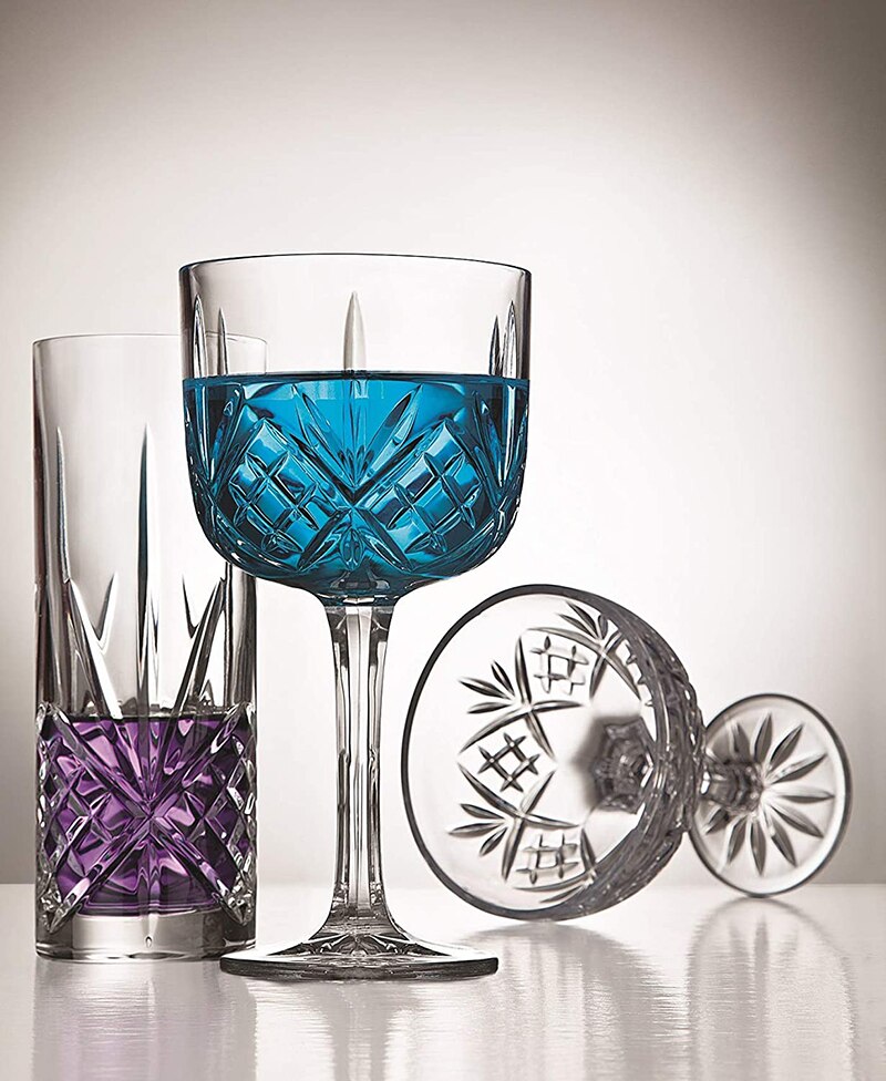 2PCS Gin Cocktail Coupe Goblet Glass, Champagne/Gin cup ,Wine Glass Pack of 2