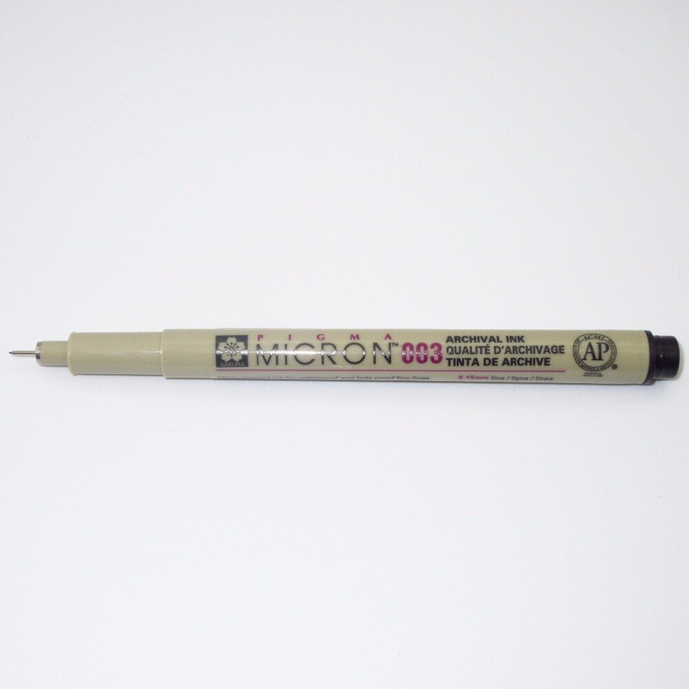 SAKURA-rotuladores PIGMA Micron, pincel para dibujo gráfico, tinta de archivo impermeable, a prueba de decoloración, japón