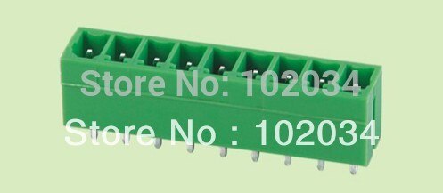 100 STKS 2EDGK-3.81-10P + 2EDGV-3.81-10P 2 EDGK 2 EDGV 10Pin 3.81mm Rechte Pin Plug-in Schroefklemmenblok ROHS