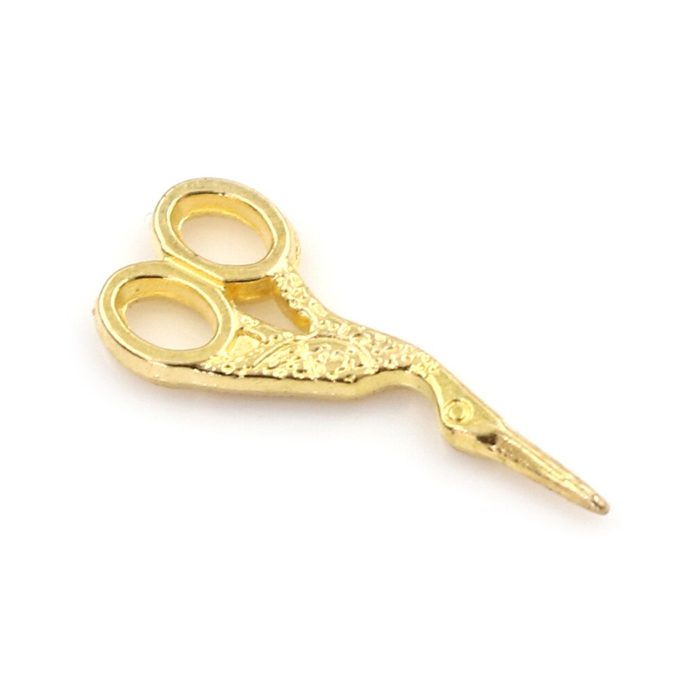 1pc 1:12 Dollhouse Miniatures Accessories Simulation Crafts Toys Sewing Metal Mini Metal Scissors Furniture toy