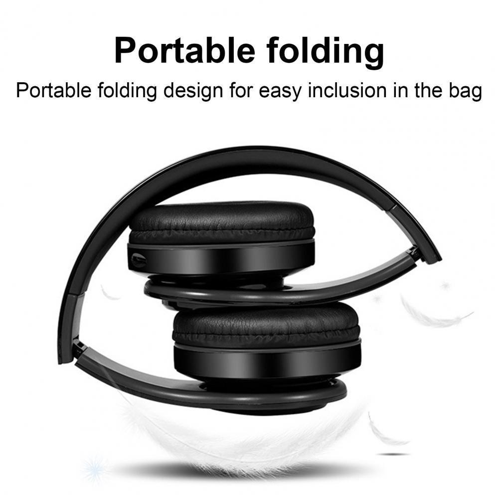 B39 Wireless Headphones Foldable Colorful Breathing Lights Support TF Card Bluetooth-compatible 5.0 Stereo Heavy Bass Headsets f