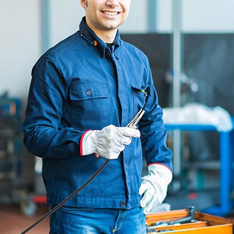 Grease Gun Adapter Hose Kit Gun Lock Grease Coupler Lock Release Quick Coupling On End J3N8