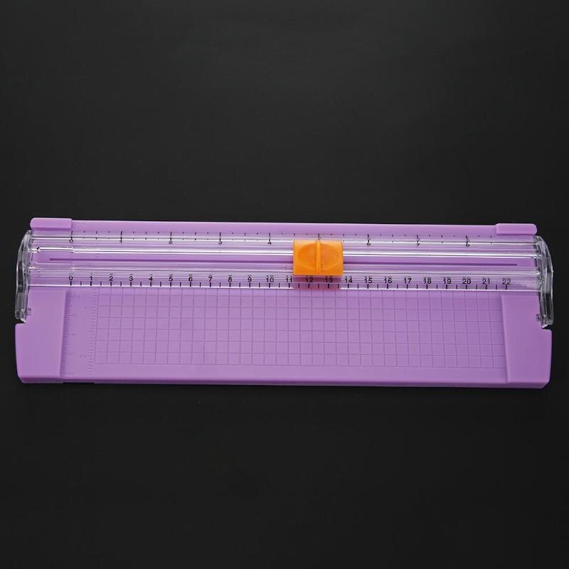 Recortador de papel portátil Mini A5, recortador de fotos de papel de precisión para bricolaje, papeles de Scrapbooking, cortador de fotos, herramientas de esterilla de corte