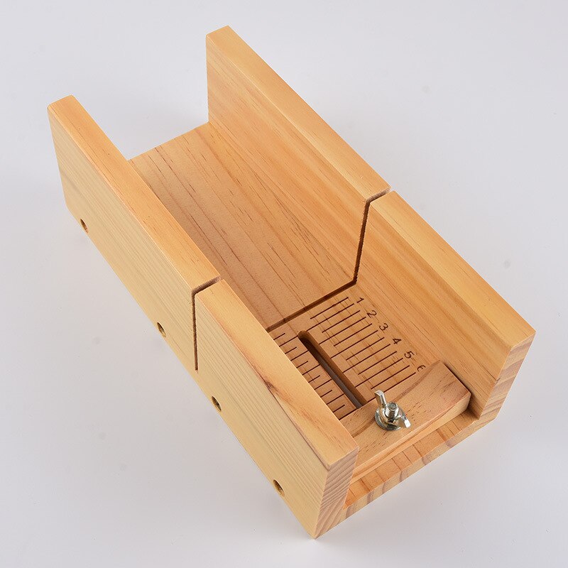 Diy Soap Cutting Tool, Rubber Wood Adjustable Soap Cutting Device, Simple Soap Making Fixed Support Supplies