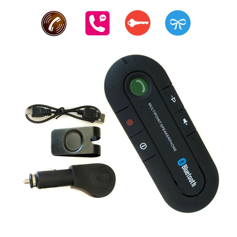 Visionneur de voiture à bord | Bluetooth, téléphone Portable, Bluetooth, mains libres, sans fil, pour la voiture