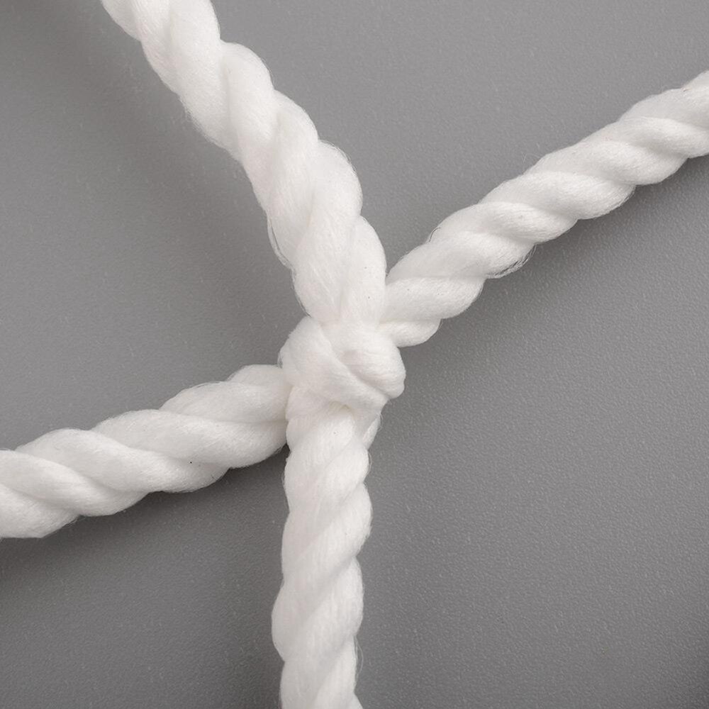 4x5ft Cotton Soccer Goal Post Net 1.2mx1.5m Folding Football Training Net Player Football Training Accessories