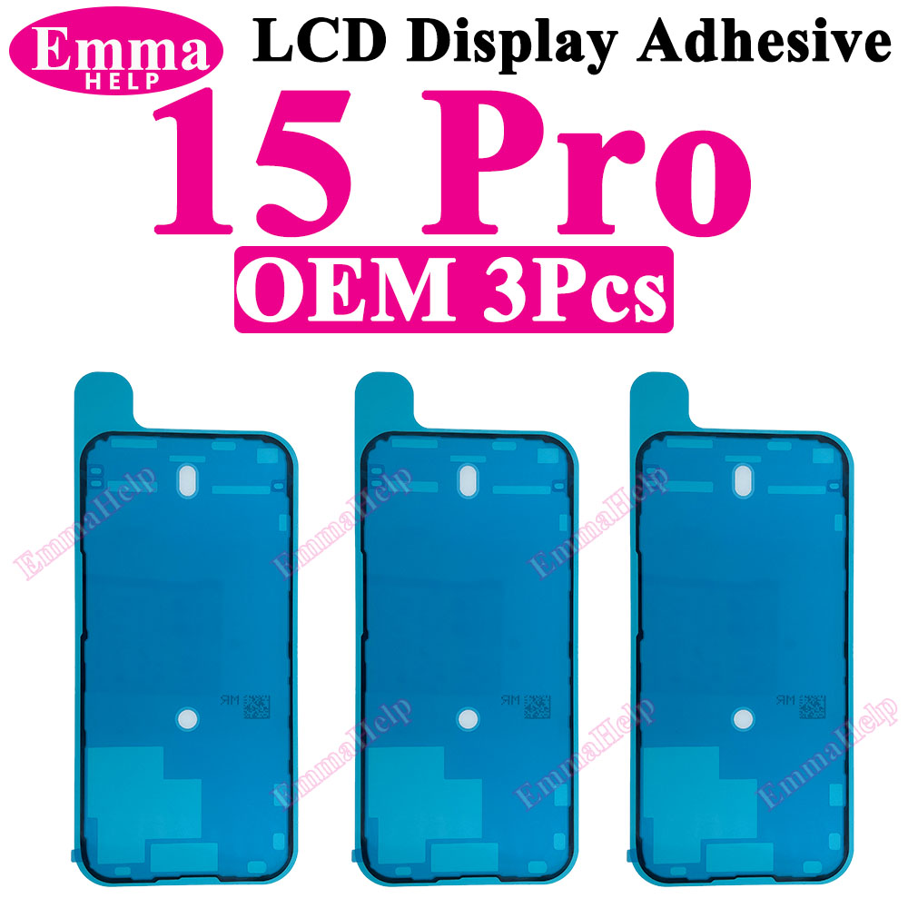 LCD Screen Adhesive Sticker For iPhone 11 13 16 Pro Max 14 15 Plus 12 Mini Frame Seal Glue Tape LCD Display Waterproof Glue Seal: Ivory