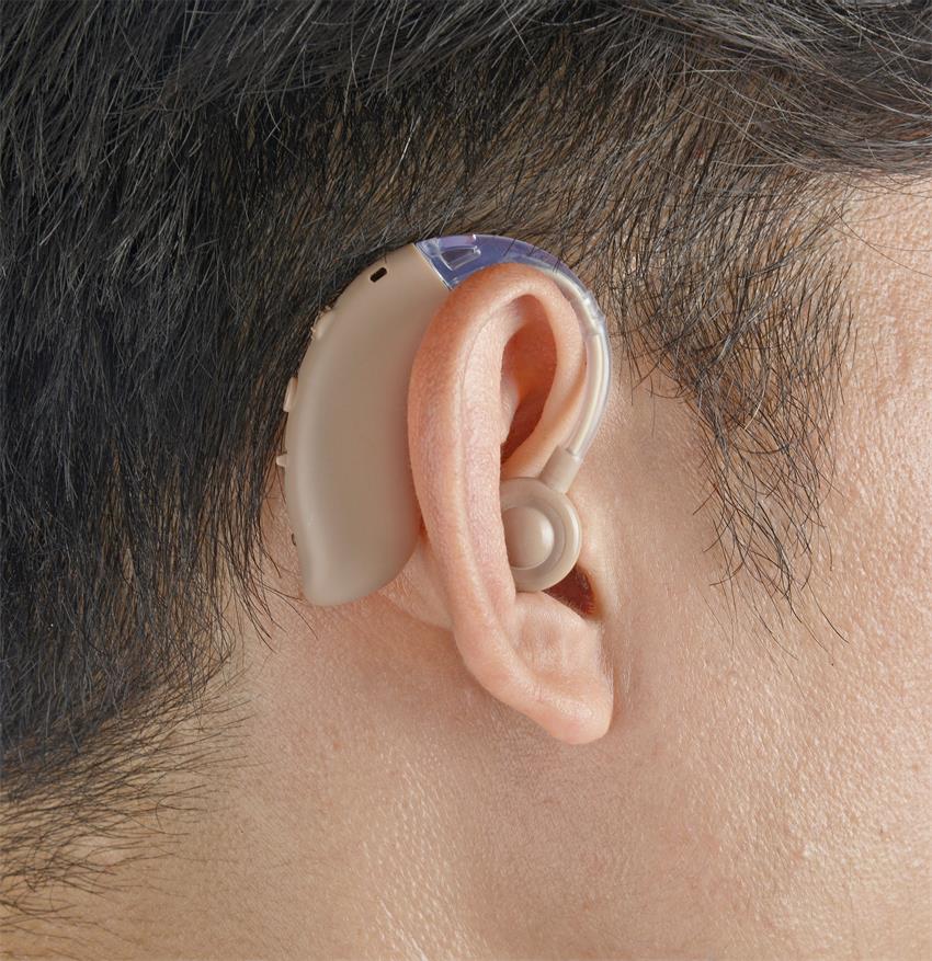 Best Bluetooth Mini Rechargeable Hearing Aid Digital BTE Hearing Aids Adjustable Tone Sound Amplifier Portable Deaf Elderly