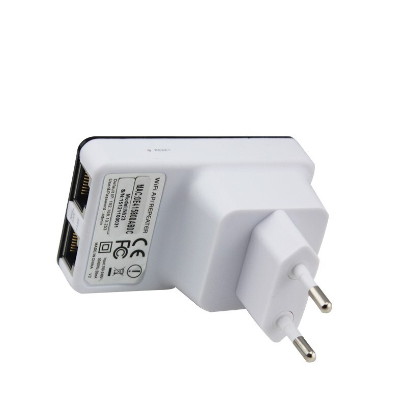 Repeater wifi trådløs router extender ap booster forsterker lan client bridge ieee 802.11b /  g / n eu plug wi fi roteador