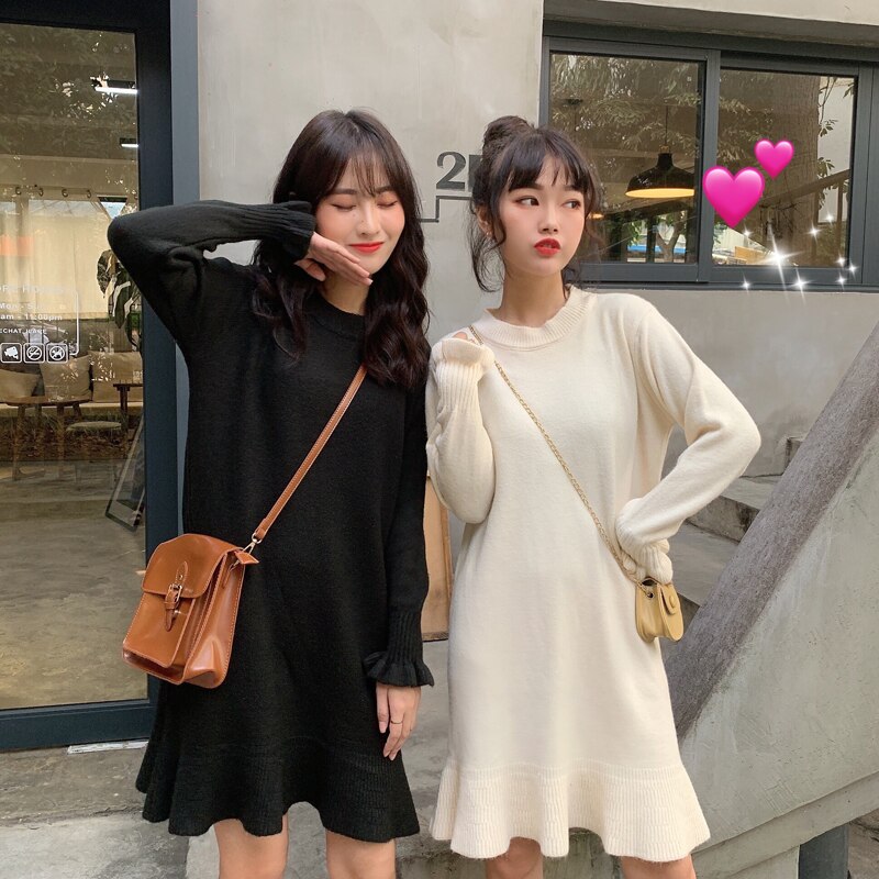 Kvinners høstklær nian koreansk stil kawaii klær søt lolita dressvictorian dressrenaissance