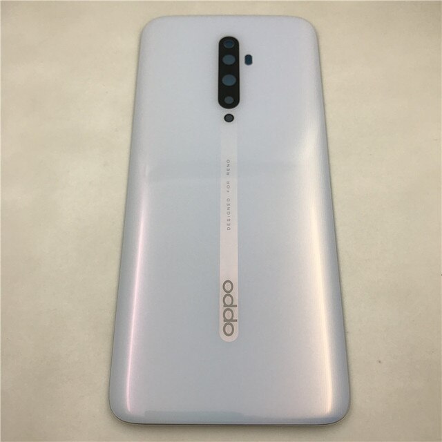 For Oppo Reno Z / Reno 2 / Reno 2Z Reno2 Z F Back Battery Cover Door Housing case Rear Glass Repair parts: Reno 2Z White