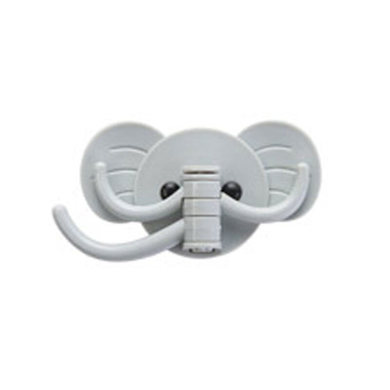 Krok söt tecknad krok inget spår stark klibbig krok krok kök krok badrum krok mer sömlös krok: Blå