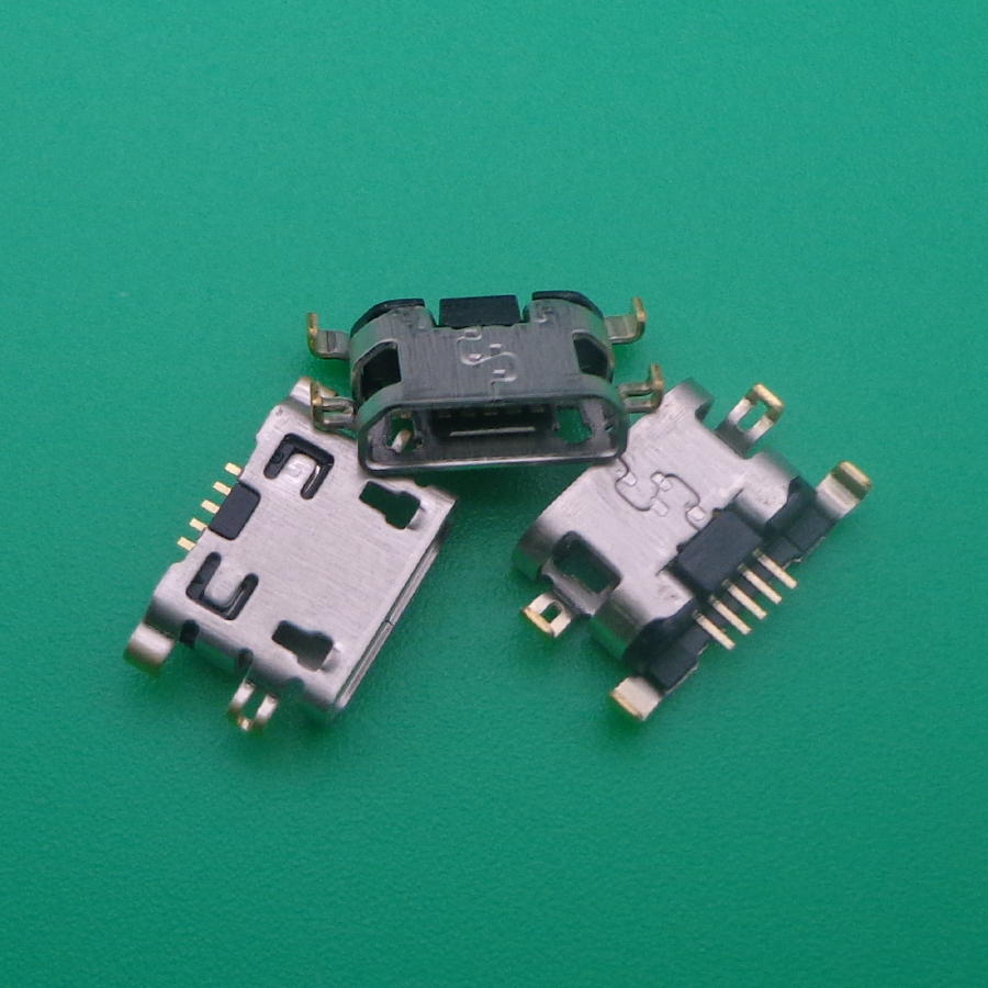 50 stk mini micro usb dc ladestik port stik stik strømstik til alcatel 5025g oplader dock