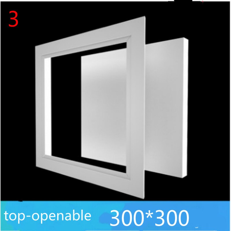 Top-openable Wall Ceiling Access Panel Access Door for HVAC Duct Toilet Bathroom Vent cover Access Cover Plates Aluminum Alloy