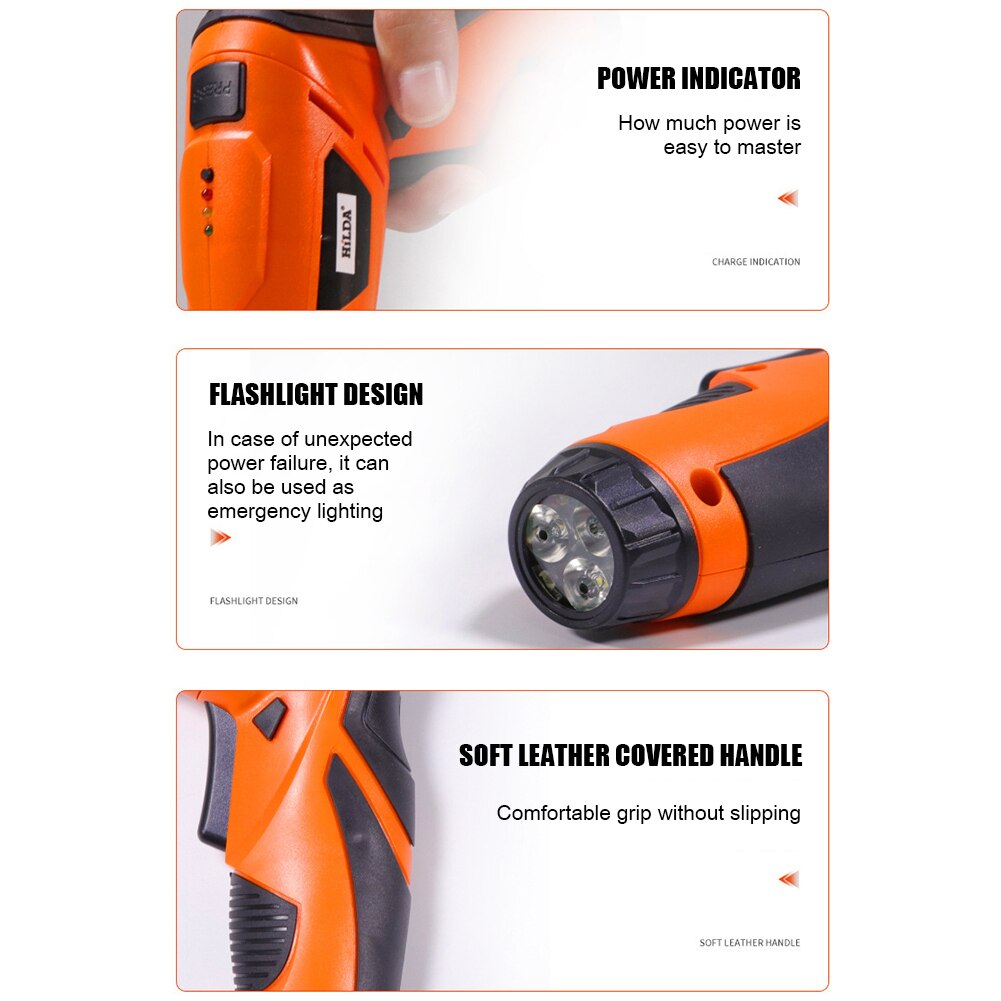 4.2V Electric Screwdriver Multi-functional Cordless Rechargeable Power Drill Kit Screw Installation Wood Drilling Machine