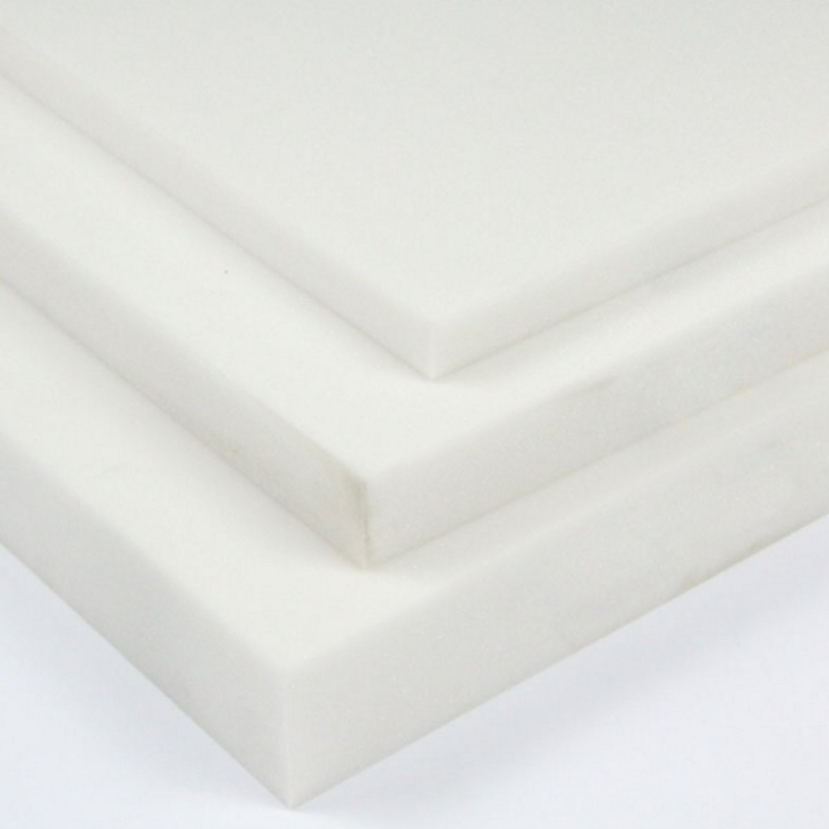 16''x30'' High Density Seat Foam Rubber Replacement Polyurethane Upholstery Cushion Pad White Firm Foam Sheet Cushion Pads