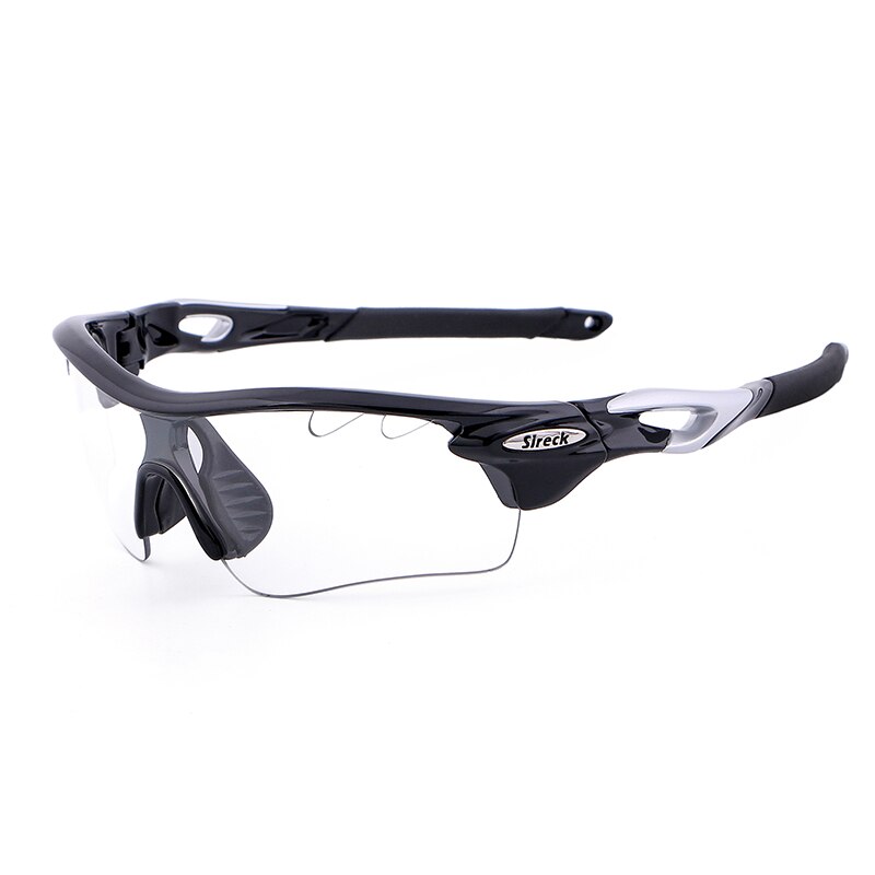Sireck 3 Styles Cycling Glasses Polarized Sunglasses For Men Women Road Bike Bicycle Eyewear Ciclismo Sports Cycling Accessories: SGL003-2 BlackSilver