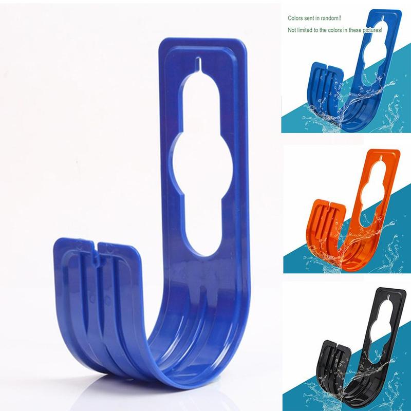 1 stk veggmontert hageslange rør lagringsskinner holder henger vanningssnelle lagringskroker 8 x 25cm