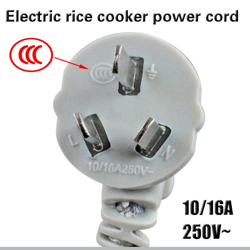 Threehole ceramic plug power cord rice cooker ket... Grandado